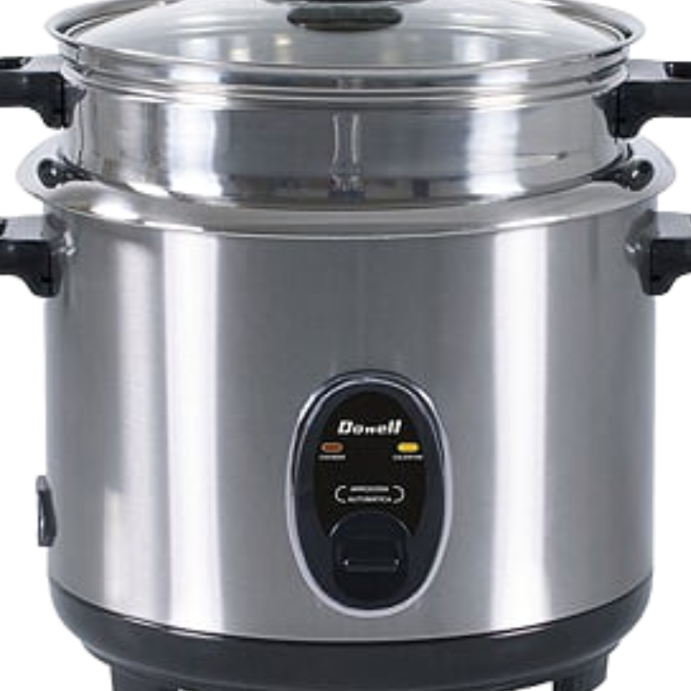 Dowell RC58SS 5 Cups Stainless Rice Cooker with Steamer