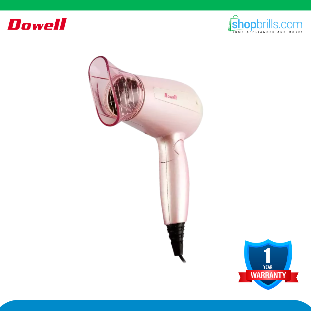 Dowell PHB-18 2-speed Foldable Hair Dryer Personal Hair Blower Hair Dryer |  